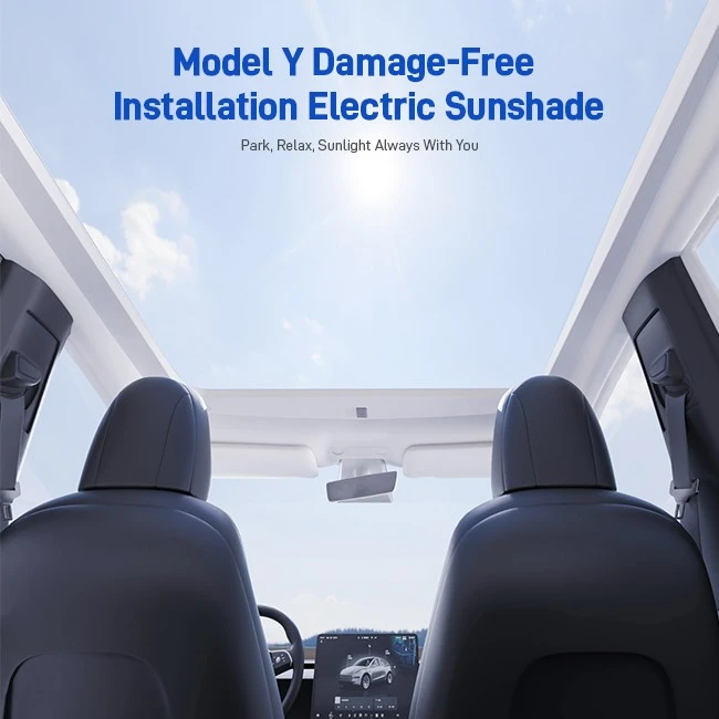 15-Minute Quick Installation Model Y Sunshade suppliers