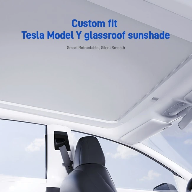 15-Minute Quick Installation Model Y Sunshade factory